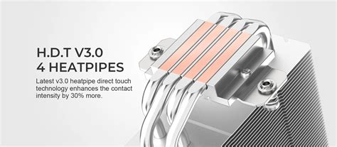ID-COOLING SE-214-XT PLUS CPU Cooler 4 Heat Pipes
