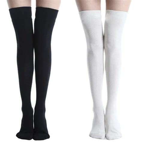Women Cotton Stockings Janpanese School Uniform Stockings 2018 Autumn ...