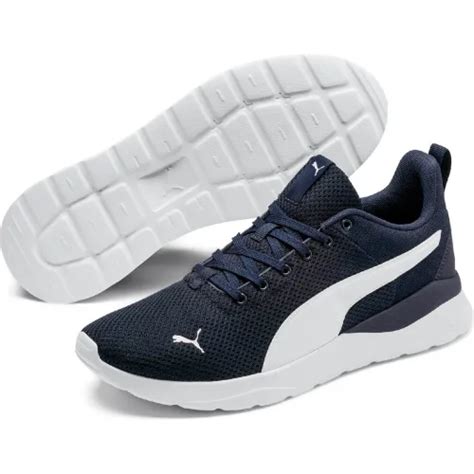 Zapatilla Puma Urbana Hombre Anzarun Lite Azul Platanitos