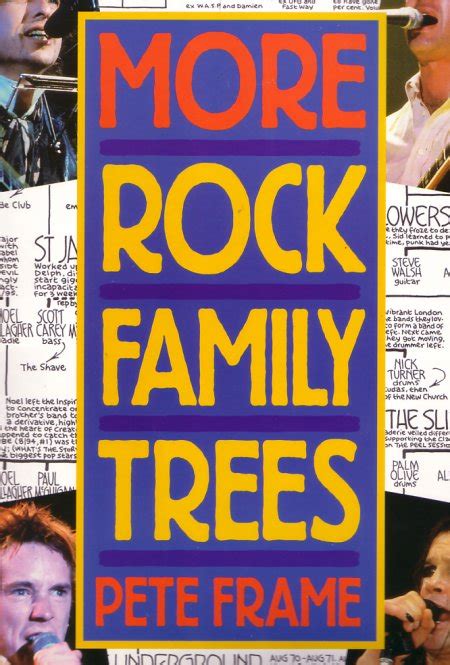 More Rock Family Trees by Pete Frame | Cerysmatic Factory