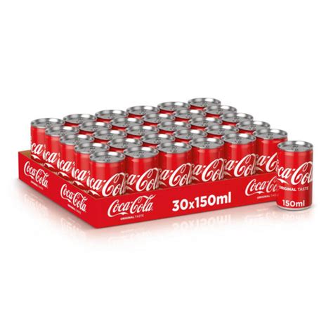 Coca Cola Drink 150ml Can Box Of 30 Delice Store