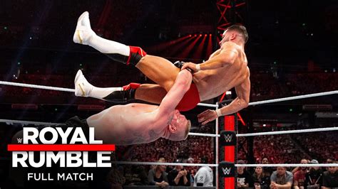 Full Match Brock Lesnar Vs Finn Bálor Universal Title Match Royal