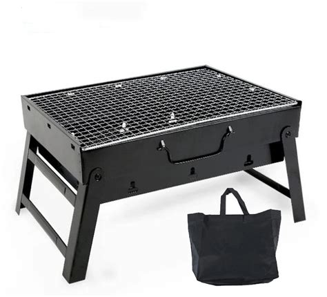 Grilles De Barbecue Pliables Portables R Chaud Charbon De Bois