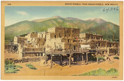 Taos Pueblo World Heritage Site Us National Park Service