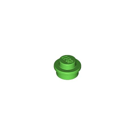 Lego 6057034 Rond 1x1 Vert Fluo Transparent