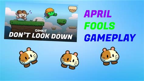 Gimkit Don T Look Down April Fools Gameplay Youtube