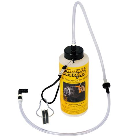 NEW PHOENIX SYSTEM BRAKE BLEEDER CAPTURE BOTTLE