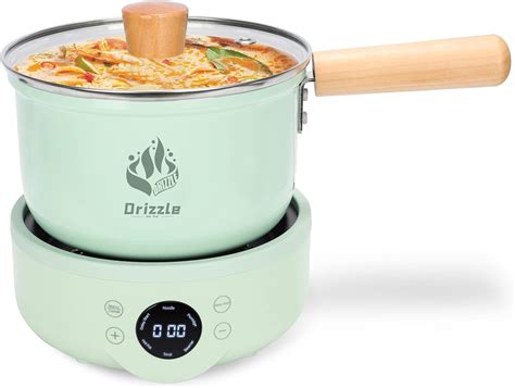 Amazon Drizzle Electric Hot Pot Cooker In Soup Prridge Noodle Steamer Delay Start Hot