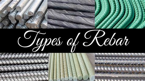 Types of rebar