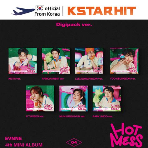 Digipack Ver EVNNE HOT MESS Th Mini Album Shopee Malaysia