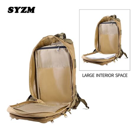 Syzm L L Large Capacity Men Army Military Tactical Backpack