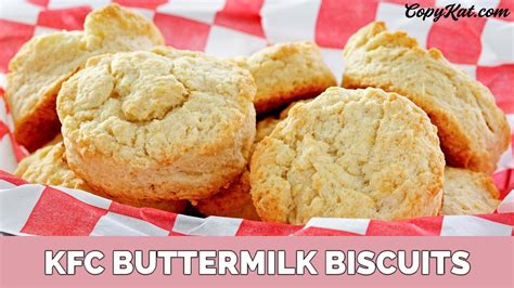 Kfc Buttermilk Biscuits Youtube