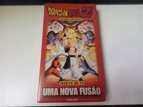 Fita Vhs Dragon Ball Z Uma Nova Fusão MercadoLivre