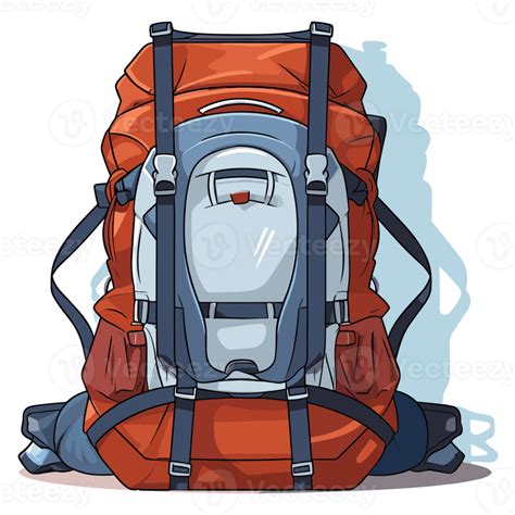 Hiking Backpack Clipart Generative Ai 26912563 PNG