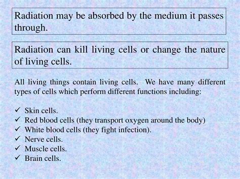 Ppt The Effects Of Radiation On Living Things Powerpoint Presentation Id 384033