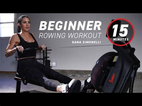 Beginner Rowing Workout – BASIC INTERVAL TRAINING | 15 Minutes ...