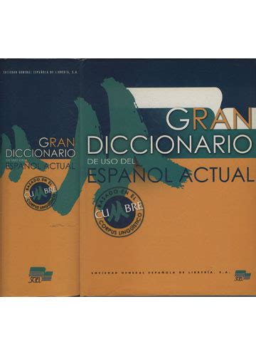 Sebo do Messias Livro Gran Diccionario De Uso Del Español Actual