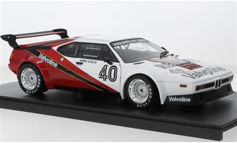 Miniature Bmw M Werk Procar No Project Four Racing Valvoline