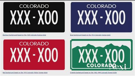 Heres The Meaning Behind The Black License Plates In Colorado