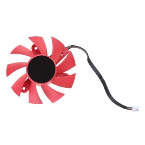 Original FD8015U12S VGA Fan for AMDRX570 580 Graphics Card Cooling 4Pin ...