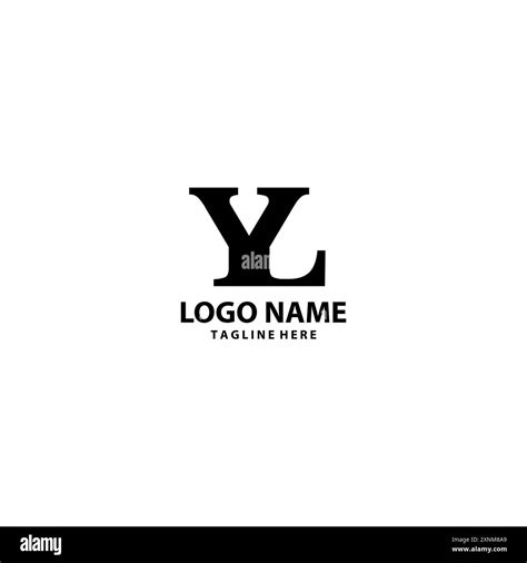 initial YL logo design vector Stock Vector Image & Art - Alamy