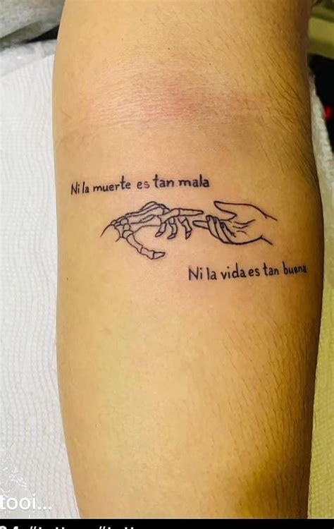 Pin De Andrea Pared En Tatuajes En 2023 Frases Cortas Para Tatuar