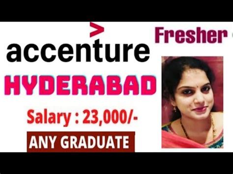 Latest Jobs In Accenture Hyderabad Freshers Any Graduate Can Apply