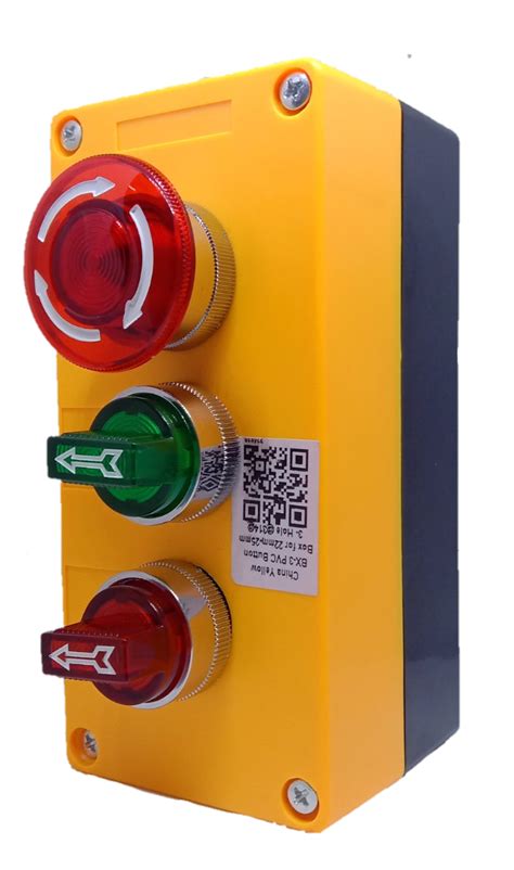 Illuminated Emergency Stop Twist To Unlock With Illuminated Selector