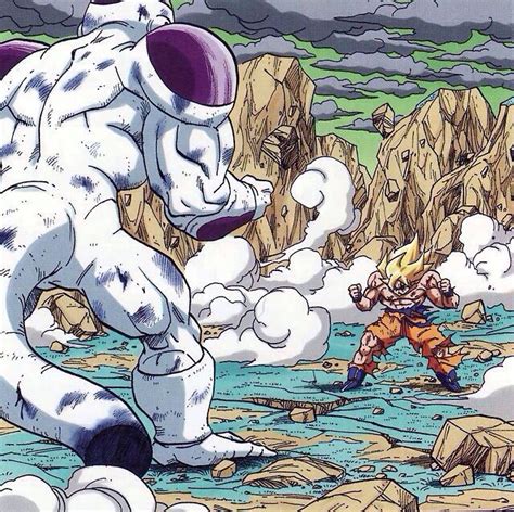 Frieza Versus Goku Goku Vs Frieza Dragon Ball Super Manga Goku Vs