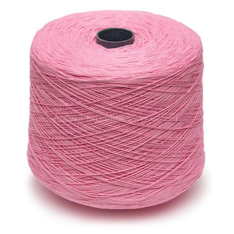 Пряжа в бобине, светло розовый 1550 coto, Loro Piana COT-ONE-SILK, 80% ...