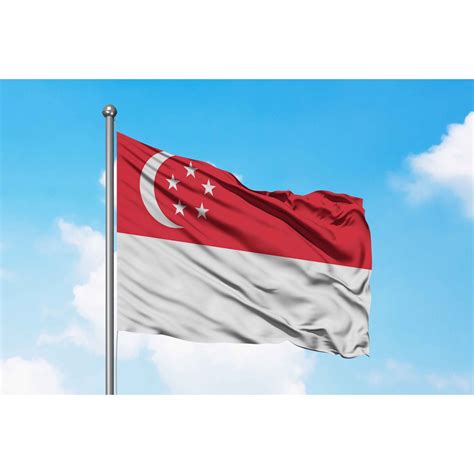 Jual Bendera Negara Singapura Berkualitas Berbagai Ukuran Shopee