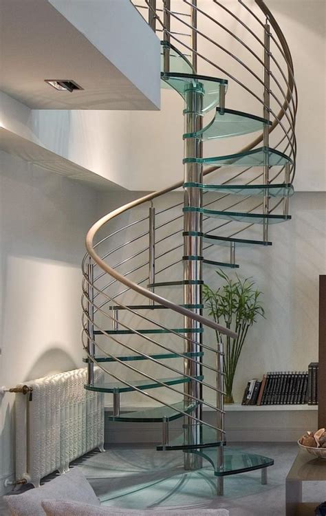 15 Stunning Glass Spiral Staircase Designs That You Shouldn T Miss