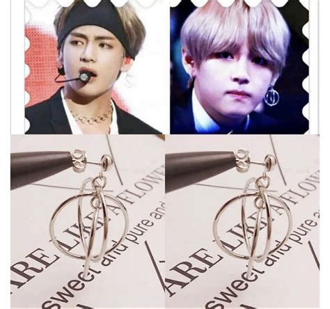 BTS V Earrings (ver 4)