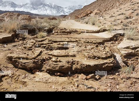 atmospheric river flood damage washed out Chalk Bluff dirt road in the ...