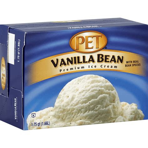 PET Ice Cream, Premium, Vanilla Bean | Ice Cream | Market Basket