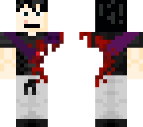 Toji after hollow purple | Minecraft Skin