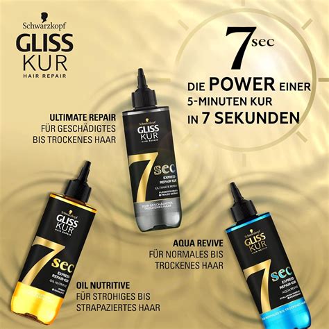 Schwarzkopf Gliss Kur Sec Express Repair Kur Ultimate Repair Ml