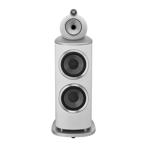 Bowers Wilkins D Enceinte Colonne Haute Fid Lit Finition Blanc