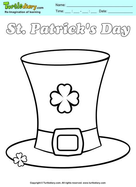 Leprechaun Hat Printable