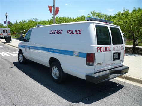 Il Chicago Police Department Squadrol Van Prisoner