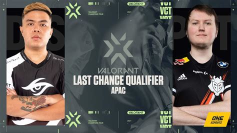 VCT APAC Last Chance Qualifier Schedule Results Streams ONE Esports