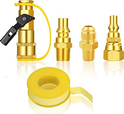 Amazon MCAMPAS Universal 1 4 Propane Quick Connect Adapter