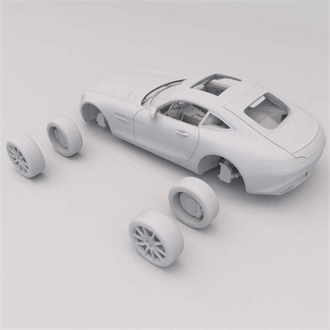 Free 3d File Mercedes Benz Amg Gt Printable Car 3d Digital Stl File 🚗 ・3d Print Design To