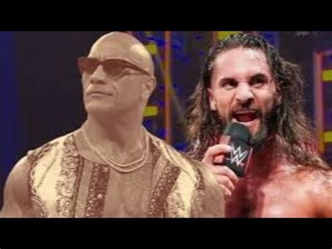 Seth Rollins Fires Back At The Rock S Claim Of Reviving Wrestlings