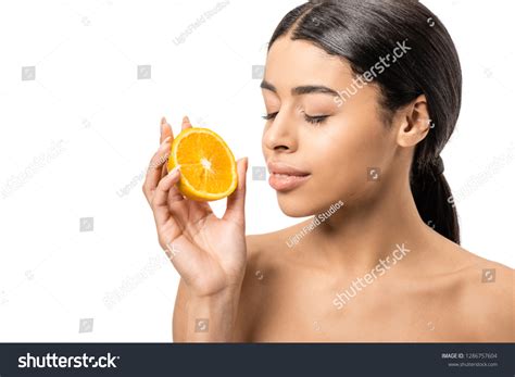 Beautiful Naked African American Woman Closed Stock Photo 1286757604 Shutterstock