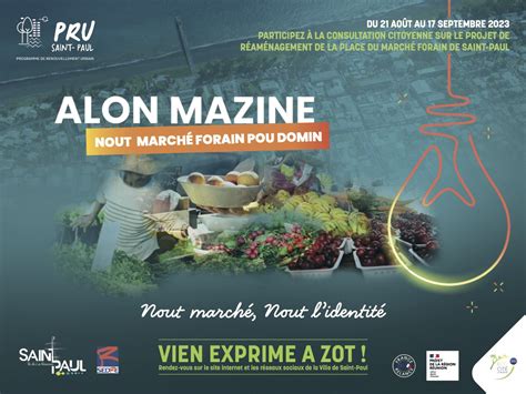 Le marché forain de Saint Paul se réinvente Donnez votre avis