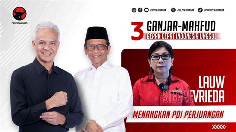 Dr Lauw Siegvrieda Ajak Sukseskan Pemilu 2024 Dan Menangkan Ganjar