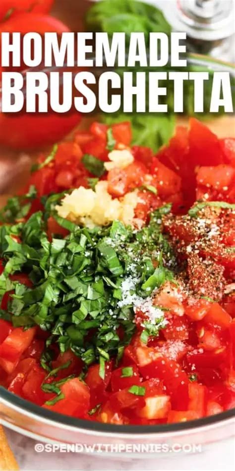 Classic Bruschetta Recipe Video Natashaskitchen Artofit