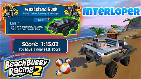 Wasteland Rush Interloper Prize Beach Bro Beach Buggy Racing 2