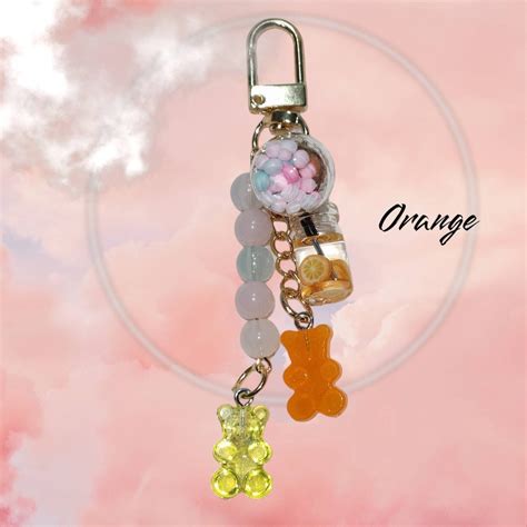 Gummy Bear Keychain Etsy